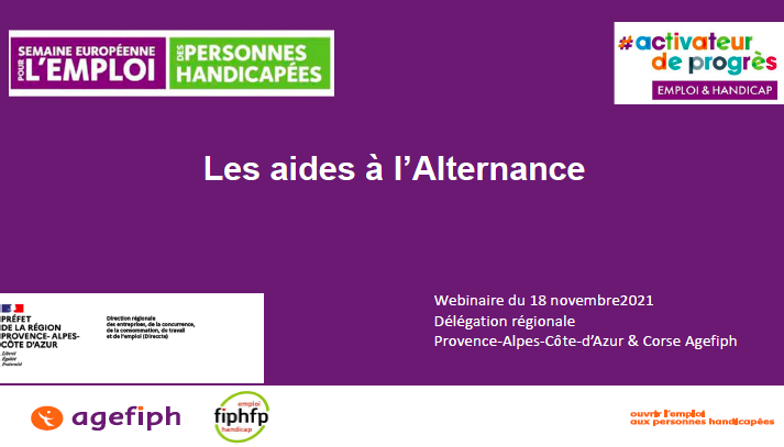 SEEPH 2021 : webinaire du 18 novembre - les aides à l'alternance