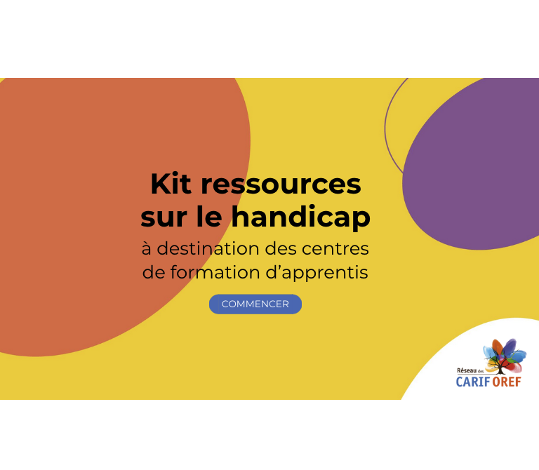 Carif Oref - Kit ressources sur le handicap