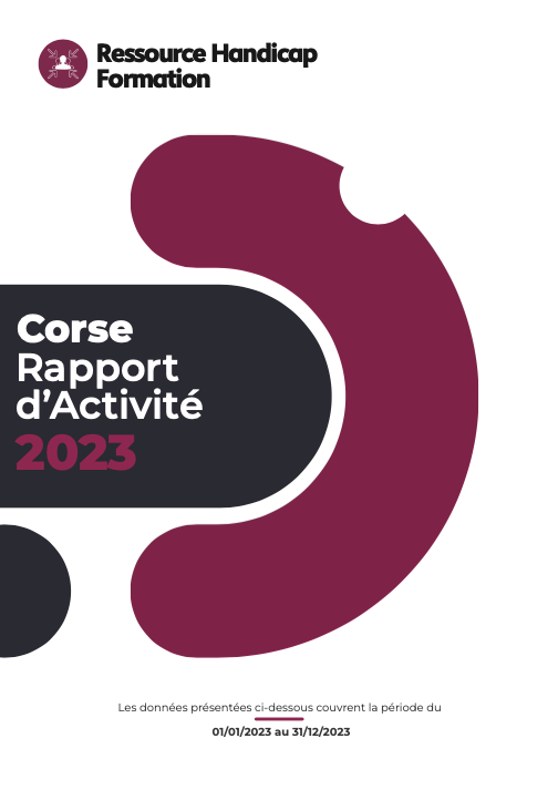 Ressource Handicap Formation Corse - Rapport d’activité 2023