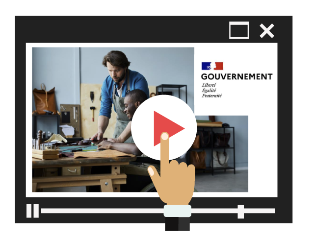 Webinaire national "Apprentissage et Handicap" organisé par le ministère du Travail, de la Santé et des Solidarités