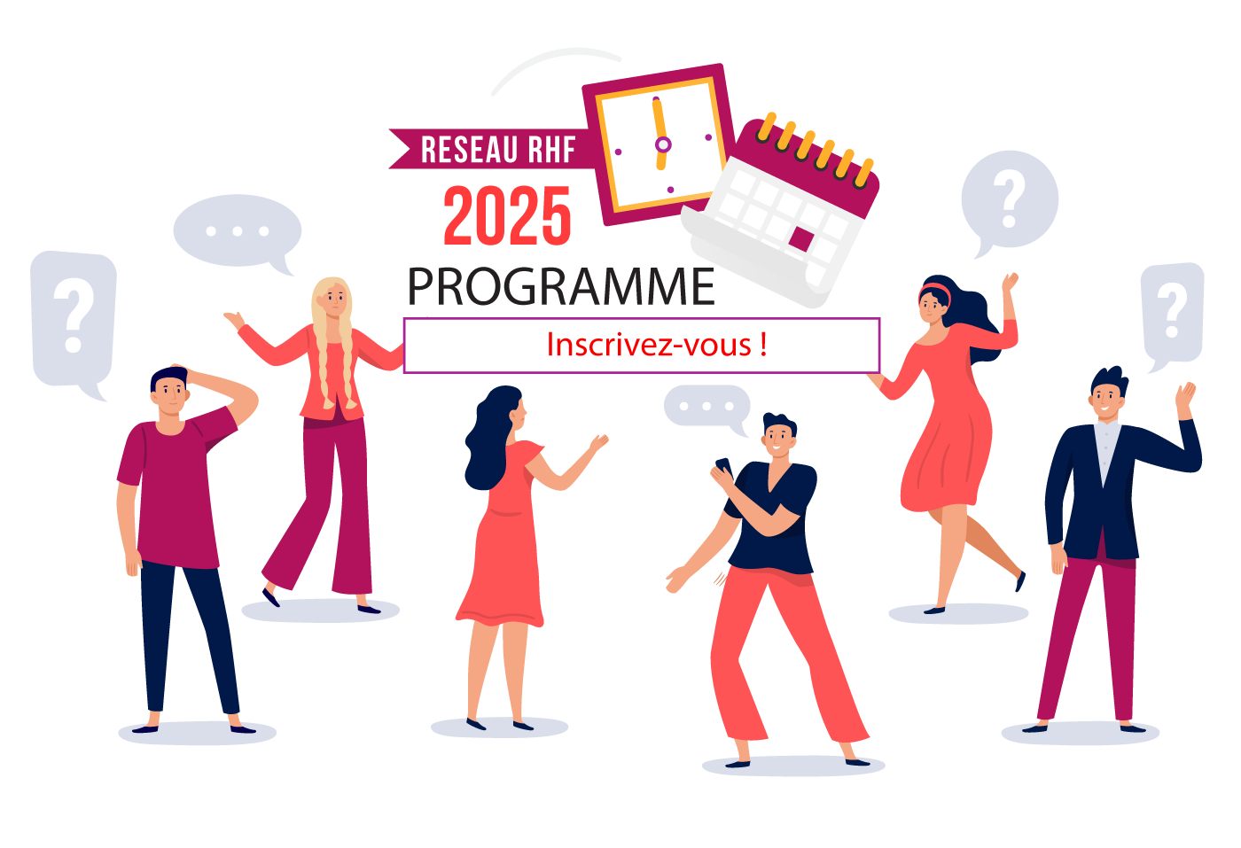Image: Programme des ateliers du réseau - Calendrier 2025