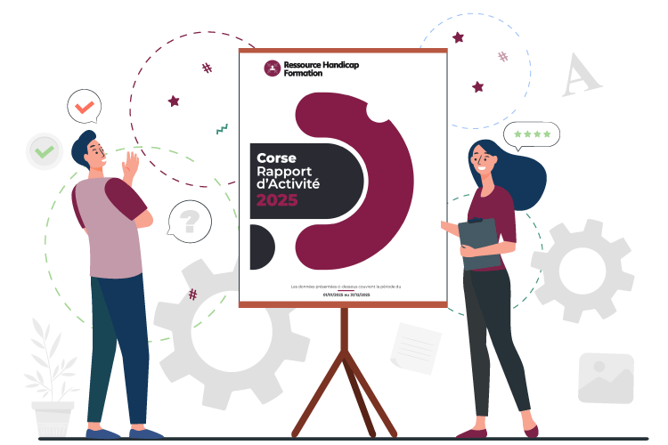 Image: Ressource Handicap Formation Corse – Rapport d’activité 2025